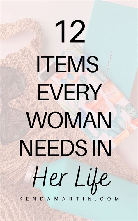 12 Things Every Woman Should Own Every Woman Women Women Essentials