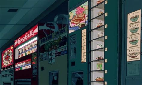 Manga anime cat anime anime art retro aesthetic aesthetic anime anime style studio ghibli dora pics art. Anime Vending Machines — yuvto: LATE NIGHT SNACKS /// | Aesthetic anime, Anime background, Anime ...
