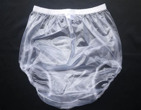 Clear Pvc Plastic Pants Adult Diaper Nappy Incontinence Abdl Etsy France