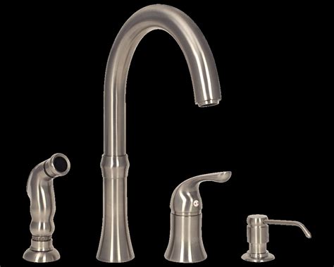 Kitchen faucets are one of those odd things that everyone notices, yet nobody ever seems to mention, when it comes to decorating your kitchen. 4 Hole Kitchen Faucet Sets