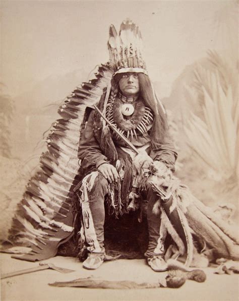 C1880 Boy Chief Of The Pawnee Indians Cabinet Card Photo Buffalo Bills