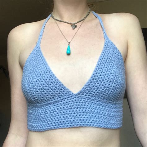 Crochet Bralette Handmade Crochet Top Festival Bralet Etsy Uk