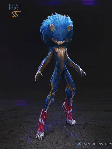 Realistic Sonic The Hedgehog By Andrew Doma The Slashwolf