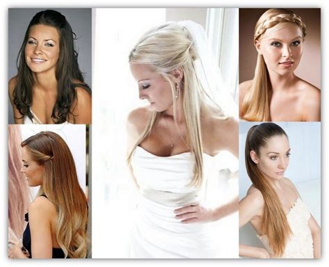 fryzury ślubne proste włosy - Szukaj w Google