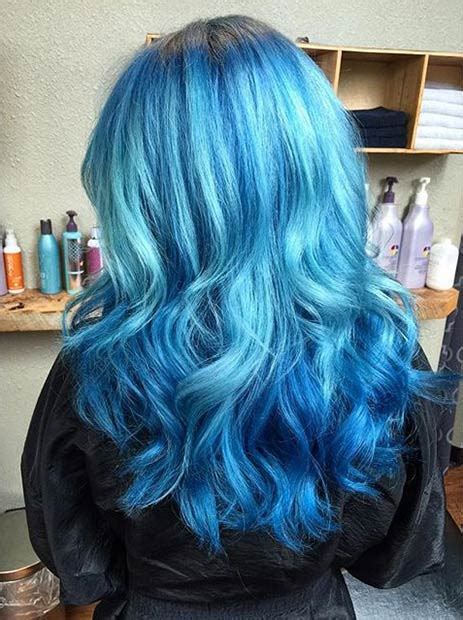 If you can't decide on just one color to dye your hair, talk to your stylist about a handful of colors that work well together. 29 Blue Hair Color Ideas for Daring Women | Page 3 of 3 ...
