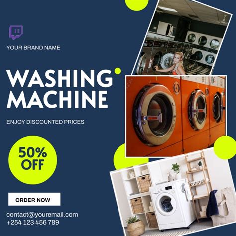 Washing Machine Flyer Templates Postermywall