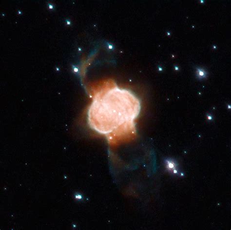 A Cosmic Hourglass Bipolar Planetary Nebula Captured By Hubble