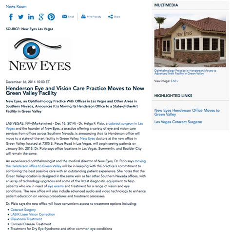 Manage all your bills, get payment due date reminders and schedule automatic. Henderson Eye and Vision Care Practice Moves to New Green ...