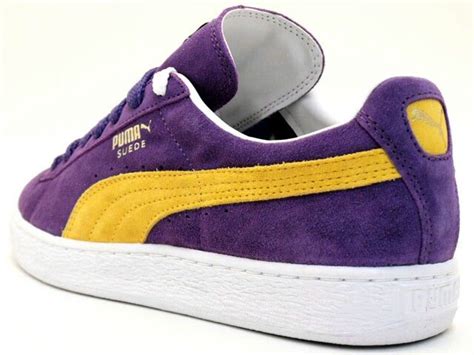 Colourful and light, our spring collection has several options for you, like our spring jackets for women that will offer you shop cute spring outfits for women now. Suede Pumas Purple Yellow #Lakers | Puma suede, Yellow ...