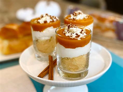 😋 Whats Better Than Pumpkin Pie Mini Pumpkin Parfaits These No Bake