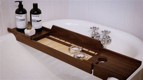 So of course, i needed a diy bath tub tray. Bathtub Tray DIY Build - YouTube