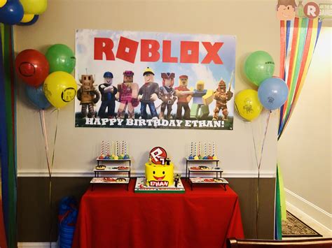 Roblox Birthday Party Decorations