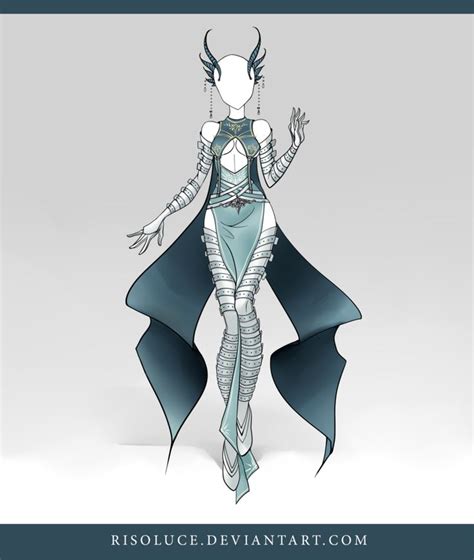 Adoptable Outfit Auction 44 By Risoluce Japanese Anime