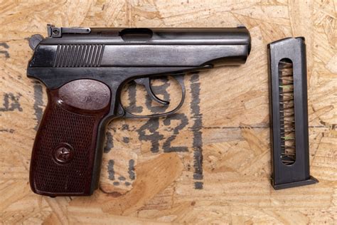 Imez Kbi Ij70 18ah 9x18mm Makarov Police Trade In Pistol Sportsmans