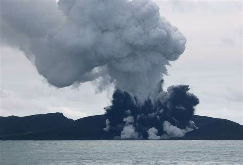 Volcanic Eruption In The Pacific Creates A New Island The Washington Post