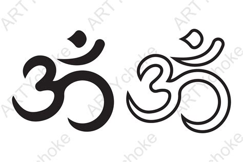 Om Sign Svg File Ready For Cricut Graphic By Artychokedesign