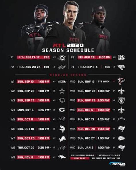Demi Will Tell You The Atlanta Falcons Have A Tough 2020 Nfl Schedule