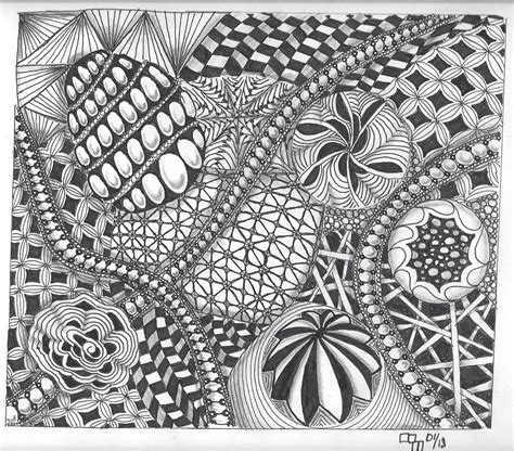 New Pattern Billows Zentangle Patterns Zentangle Drawings Tangle Images