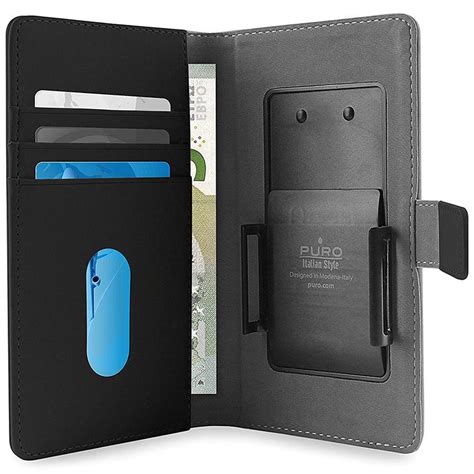 Puro Slide Universal Smartphone Wallet Case Xl