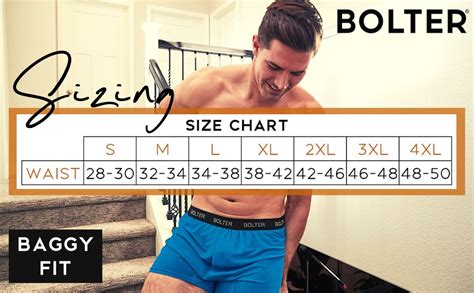 Bolter Mens 4 Pack Performance Boxers Shorts At Amazon Mens Clothing