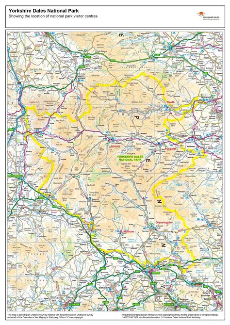Map Of Yorkshire Dales Map Of Zip Codes