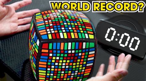 Armo Uno De Los Cubos De Rubik Más Grandes Del Mundo Youtube