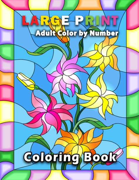 Buy Adult Color By Number Large Print An Adult Color By Number