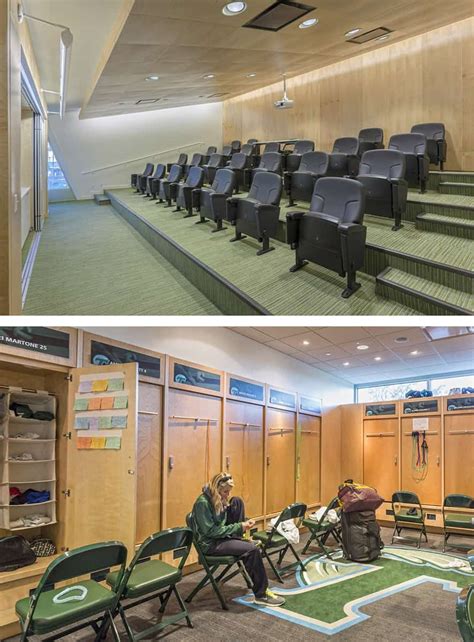Coaching Rooms And Locker Rooms Tulane University Hertz Center Leed