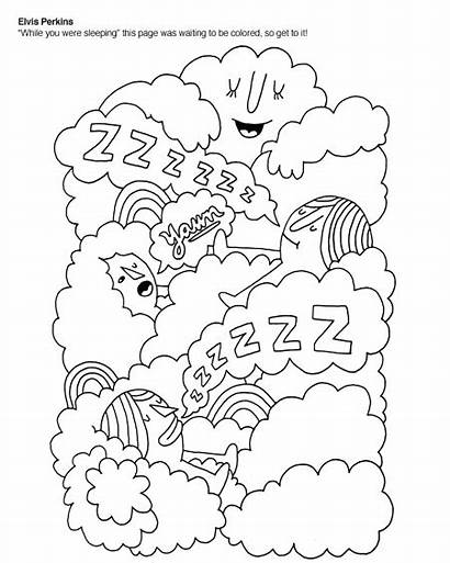 Indie Coloring Rock Pages Colouring Books Flavorwire