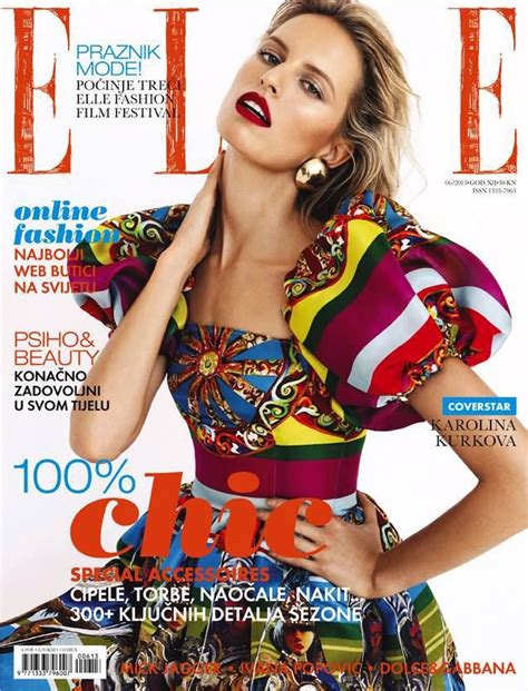 Katerina Brans For Elle Croatia 50 Fashion Fashion Beauty List Of