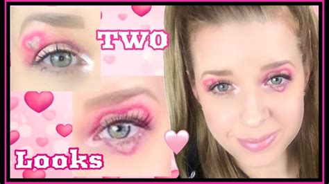 Two Valentines Heart Eye Tutorials Youtube
