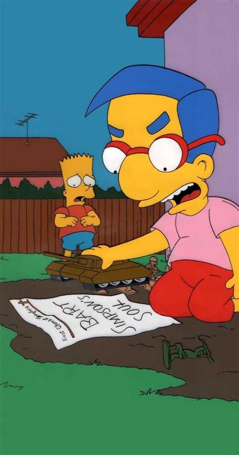 The Simpsons Bart Sells His Soul Tv Episode 1995 Pamela Hayden As Milhouse Van Houten Rod