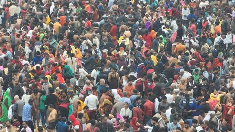 Devotees Take Holy Dip In Ganga Sangam On Basant Panchami In Pics India Today