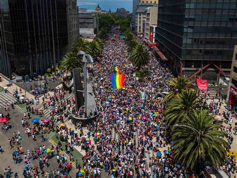 As Se Vivi La Marcha Del Orgullo Gay En La Ciudad De M Xico Exc Lsior