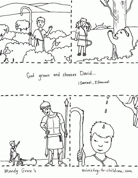 Creative Picture of David And Jonathan Coloring Page - entitlementtrap.com | Sunday school