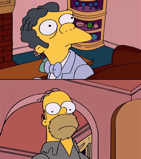 The Simpsons Moe And Homer Hd Template Meme Example In Comments Request Made By Weeksea