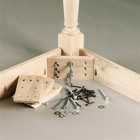 Corner Brace Kits For Table Legs And Kitchen Island Legs Table Legs