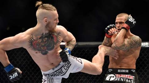 When mcgregor landed and rocked poirier's head back, poirier would reset and immediately look to land the thudding kicks to mcgregor's calf. Dustin Poirier Record - Dustin Poirier MMA Fight Record