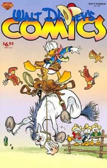 Spurs Boots Donald Duck Rope Horse Comics Walt Disney