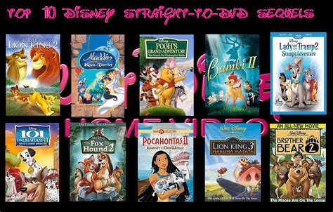 Top 10 Disney Straight To Dvd Sequels By Steeleaddict On Deviantart