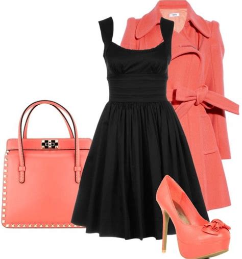 coral twists by helsingmusique liked on polyvore fashion my style style