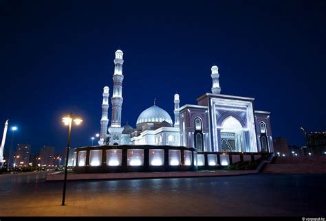 Hazrat Sultan The Largest Mosque In Kazakhstan Kazakhstan Travel