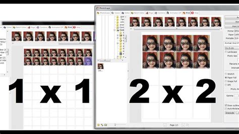 How To Print 1x1 2x2 Passport Size The Easy Way Youtube