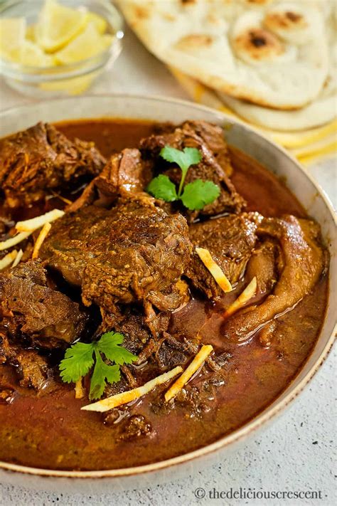 Nihari Beef Shank Stew The Delicious Crescent