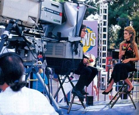 Cindy Crawford Shooting Mtvs House Of Style Herb Ritts Ck One