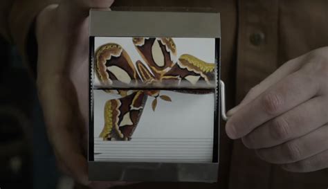 Analogue Animation Turning The Pages Of A Flipbook Machine