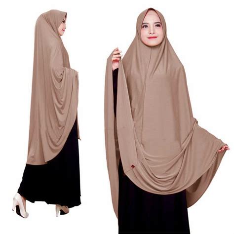 Jilbab Jumbo Syarihijab Jumbo Xxl Hijab Xxl Naura Syari Hijab Mekka Fashion Muslim Trending