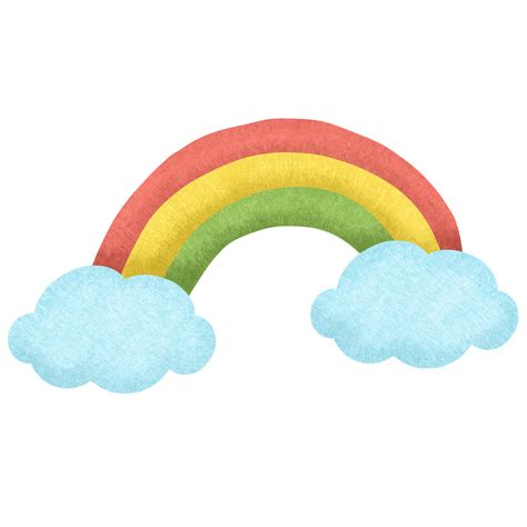 Download Rainbow Clouds Colorful Royalty Free Stock Illustration Image