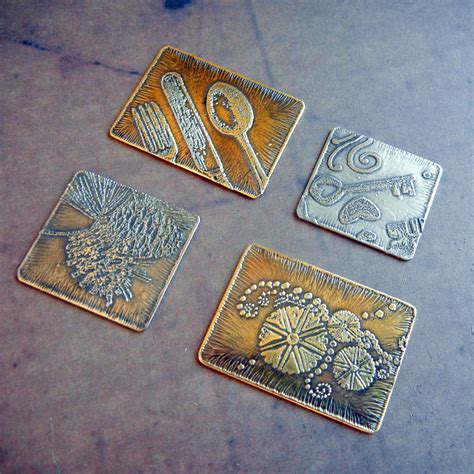 Great Tutorial On Etched Stamped Metal From Rings Blog