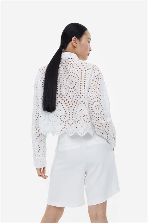 Broderie Anglaise Shirt